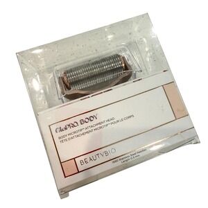 Beautybio Glopro Body Microtip Attachment Head ~ Rose Gold ~ NIB